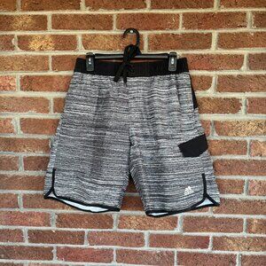 adidas shorts * black / gray * mens size small * euc